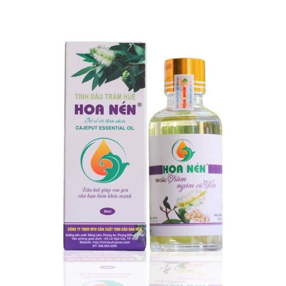 [100% thiên nhiên] Tinh dầu Tràm Huế ngâm Củ Nén_Đánh bay nỗi lo cảm, ho, sỗ mũi cho bé an toàn và hiệu quả