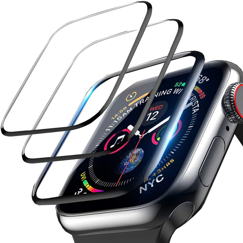 Bảo Vệ Màn Hình Đồng Hồ 3D Screen Protector For Apple Watch 4 5 6 SE T500 W26 40MM 44MM Soft Ceramics Clear Full Cover Protective Film For iWatch 3 2 1 T500+ W26+ 38MM 42MM Not Tempered Glass