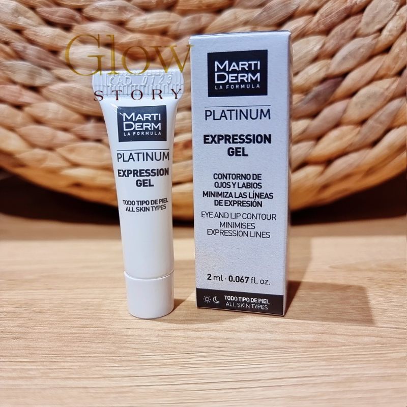 MartiDerm Platinum Expression Gel_ Gel Dưỡng Làm Đầy Rãnh, Giảm Nhăn Đuôi Mắt