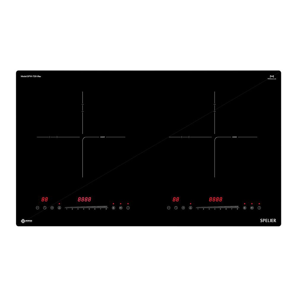 Bếp từ đôi Spelier SPM-729I Plus (Hàng chính hãng) Hàng chính hãng