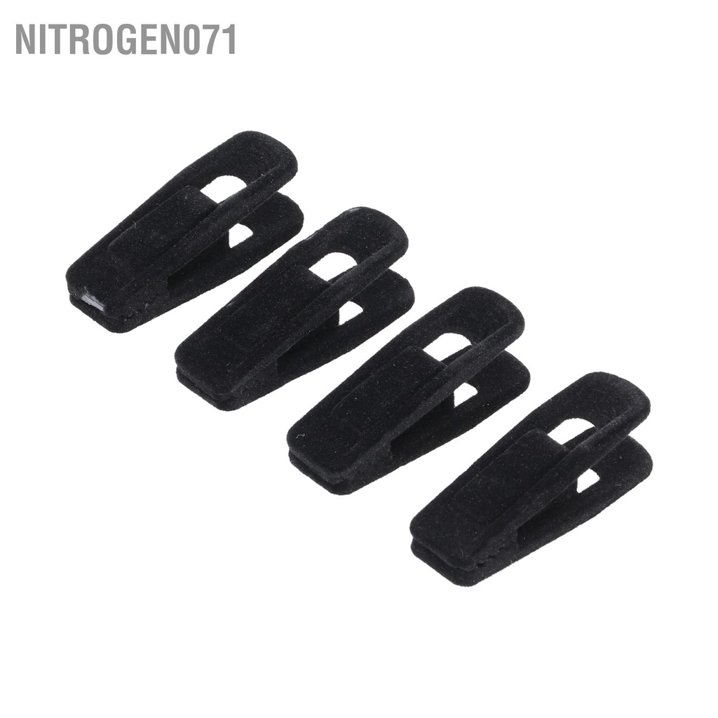 Nitrogen071 10 CÁI Kẹp Móc Khoá Lộn Xộn Nhung Không Trượt Một cho Quần Váy Công Sở Phù Hợp Với Vớ