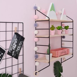 Giá gỗ để đồ 3 tầng
