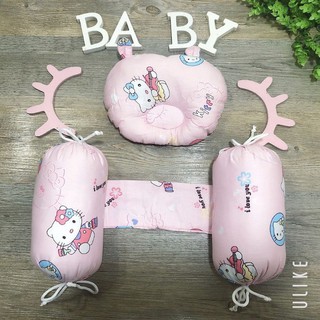 Bộ Gối Chặn Bông Cho Bé Sơ Sinh