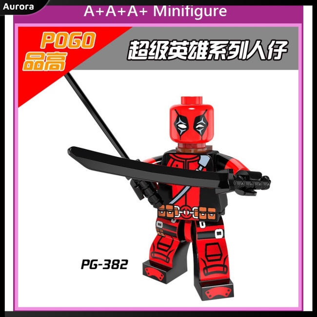 Mô Hình Lego Nhân Vật Siêu Anh Hùng Bain Wolverine Deadpool Mini Pg8093