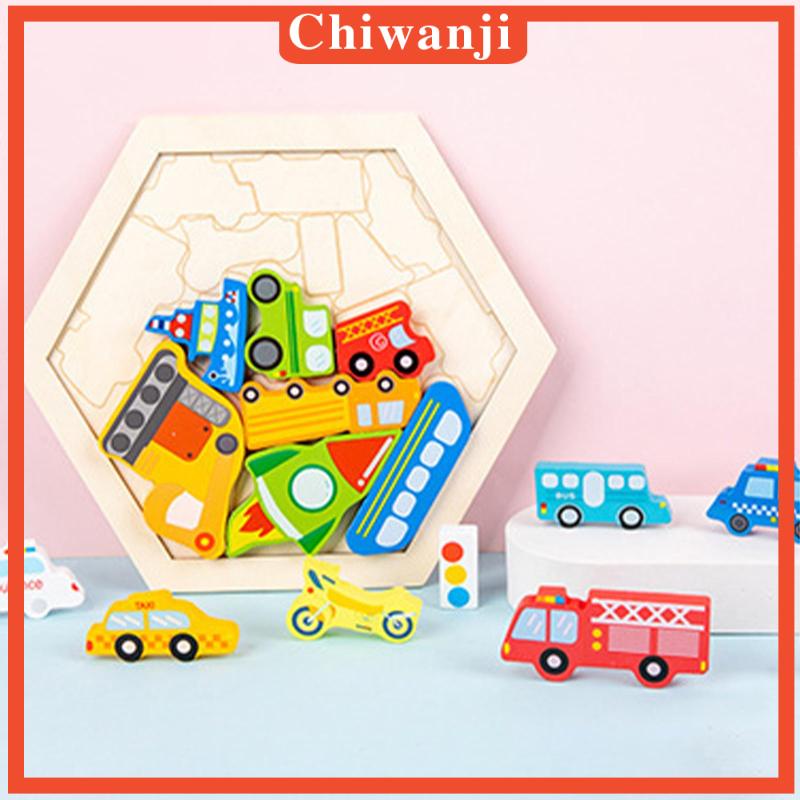 Bộ Đồ Chơi Xếp Hình Bằng Gỗ Dành Cho Trẻ Em