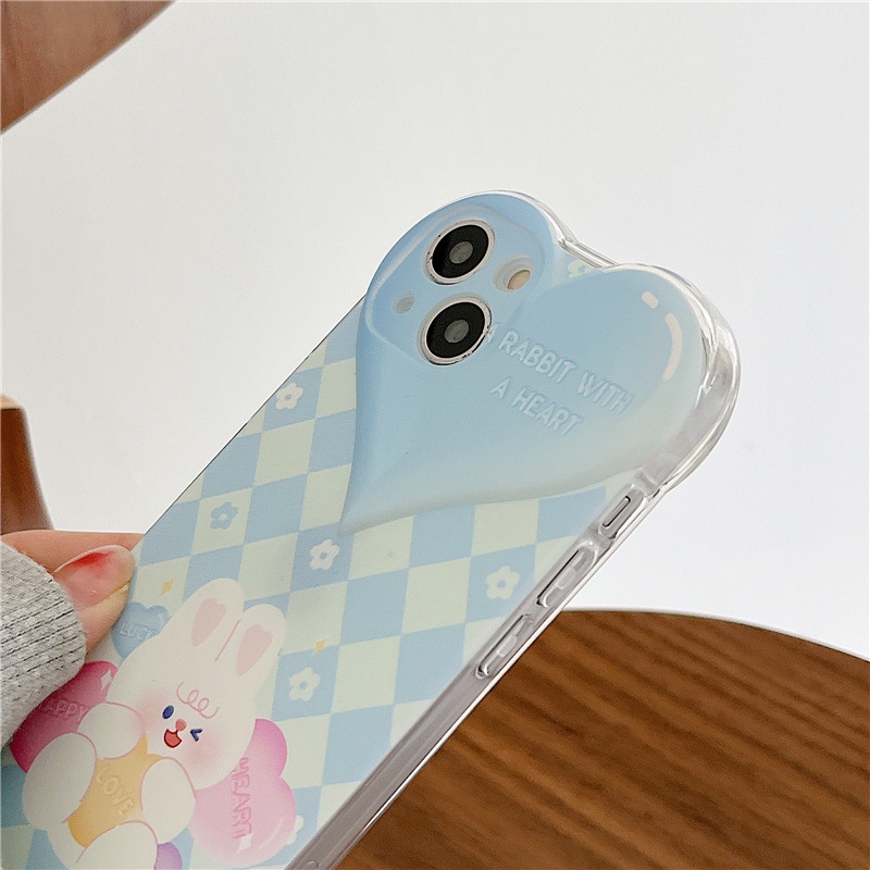 Ốp Điện Thoại Hình Thỏ Hoạt Hình Cho iphone/xs/7/8/Pro/Max/Mini 13