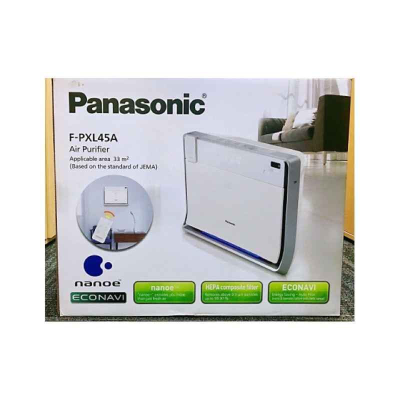 Máy Lọc Không Khí Panasonic F-PXL45a diện tích phòng 33m2