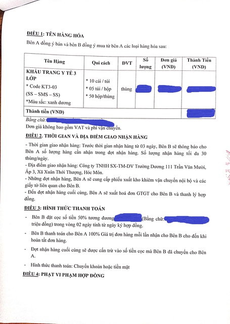 KHẨU TRANG Y TẾ 4 LỚP TRƯỜNG DƯƠNG COMPANY (HỘP 50 CÁI) | BigBuy360 - bigbuy360.vn