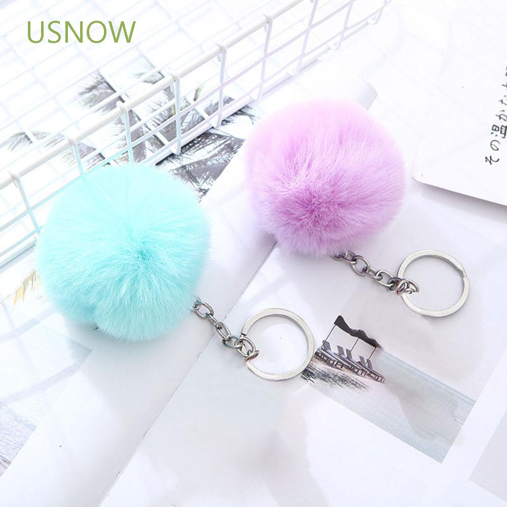 Móc Khóa Banh Xù 20 Màu Tự Làm