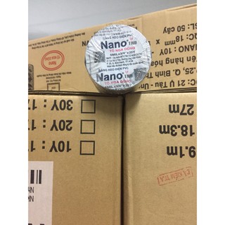 10 CÂY = 100 CUỘN BĂNG DÍNH ĐIỆN 20YA(TO) NANO TÔ NGA DŨNG XỊN 100% GIÁ THỢ