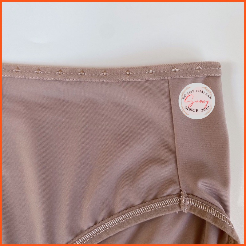 Size Quần lót cotton lạnh Thái Lan 262 trơn, co giãn, viền mỏng dành cho người vòng mông to