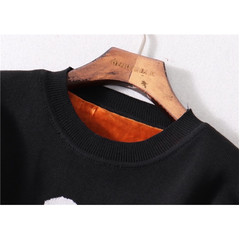 Áo Len Trái Tim Lót Nhung Siêu Dày