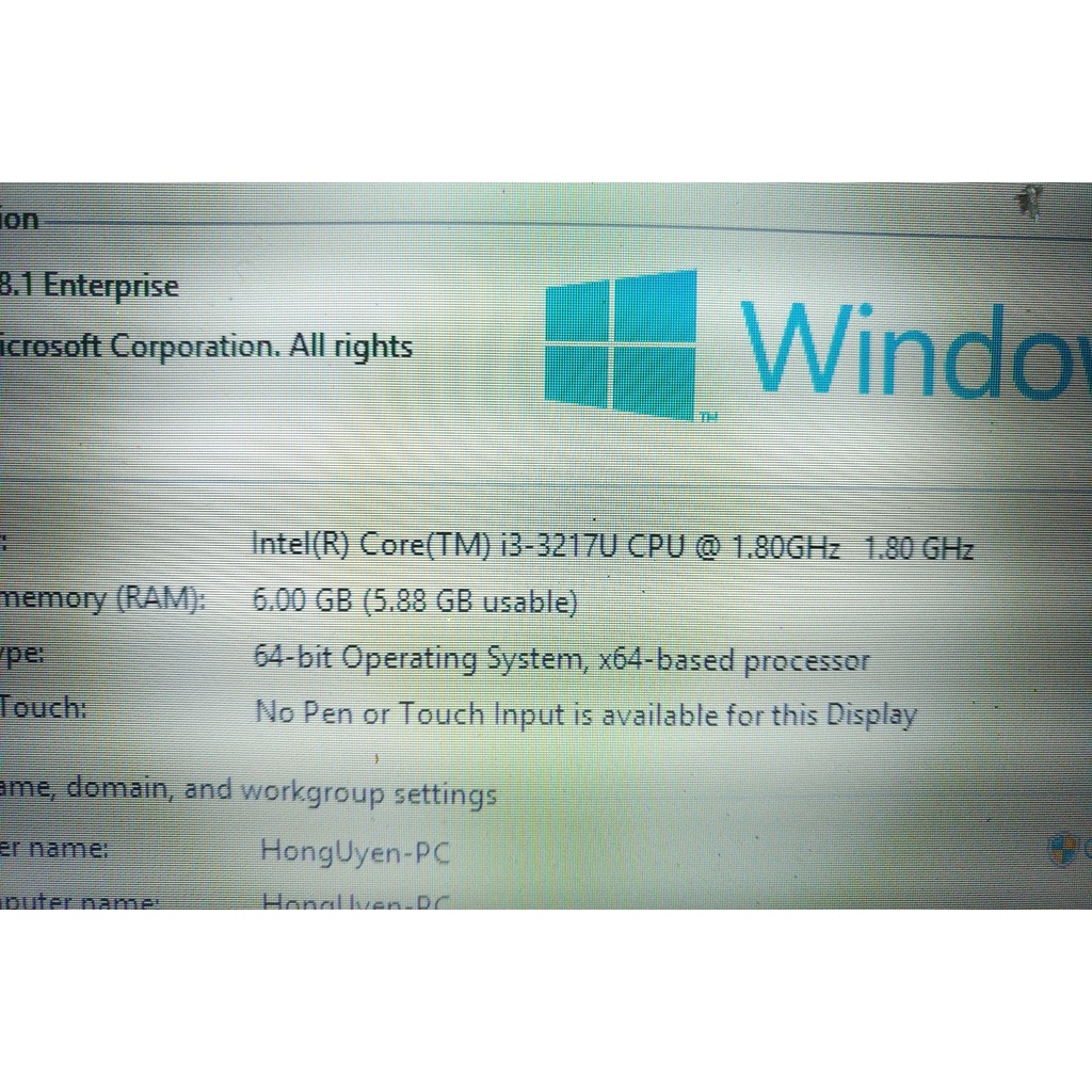 Laptop sony vaio core i3 3217u ram 6gb | WebRaoVat - webraovat.net.vn