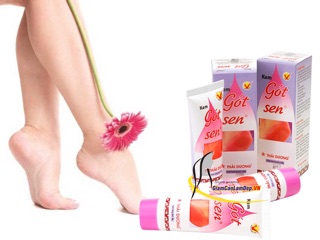 Gót sen hết nứt nẻ gót chân 