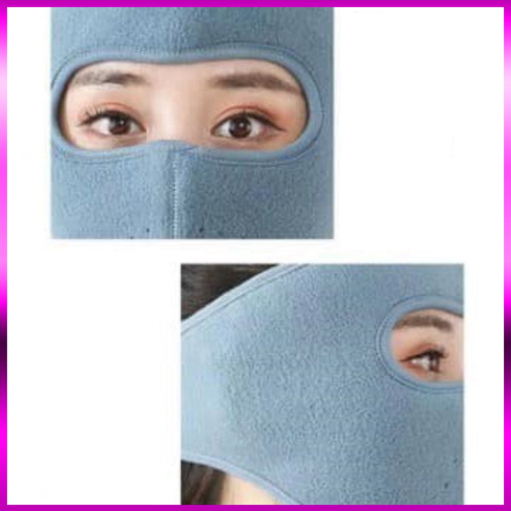 Khẩu Trang Ninja Lót Nỉ Siêu Ấm