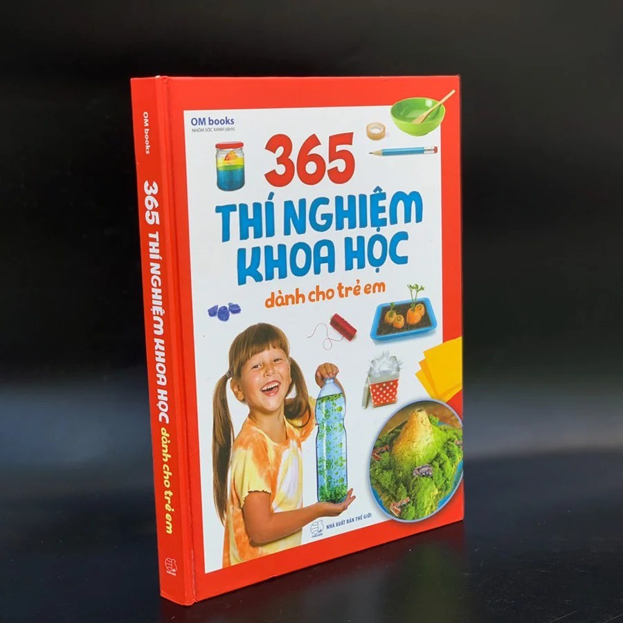 Sách: 365 Thí Nghiệm Khoa Học Dành Cho Trẻ Em