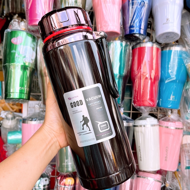 Bình giữ nhiệt BAOL 600ml, 780ml, 1000ml , 1200ml, 1500ml inox 304 Nắp titan - Hàng cao cấp sang trọng