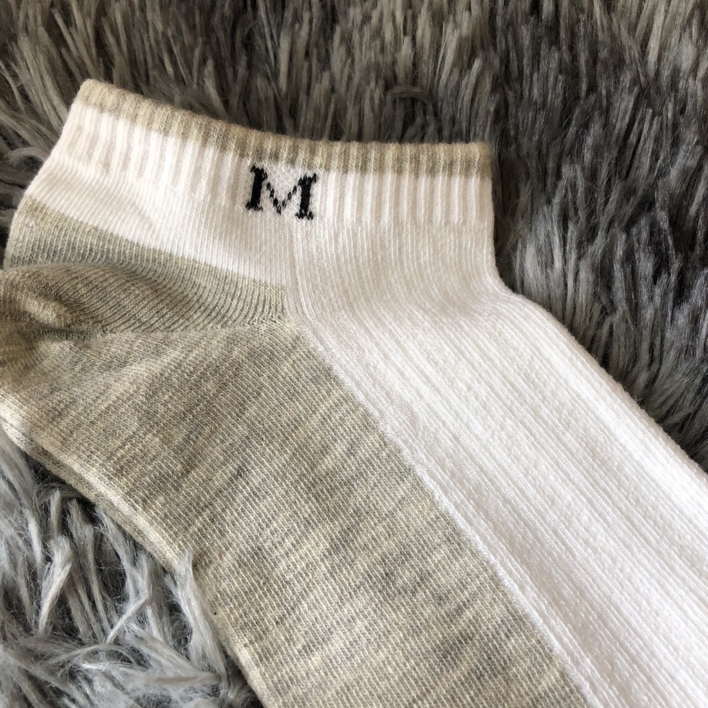 Một Đôi Tất Vớ Nam Miniso Cổ Ngắn Xuất Nhật Chất Liệu Kháng Khuẩn Chống Hôi Chân Giao Màu Ngẩu Nhiên - LAI'S STORE