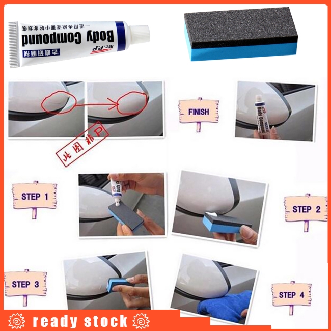 Tuýp keo dán đánh bóng thân xe ô tô tiện dụng chất lượng cao