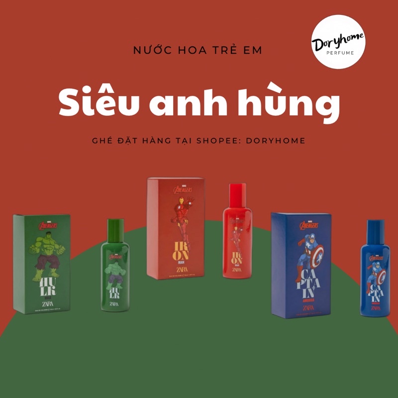 NƯỚC HOA TRẺ EM - SIÊU ANH HÙNG