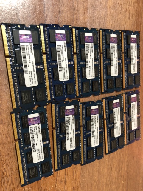 DDRAM 3-4Gb pc3-12800S kingtons