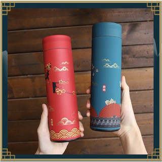 Bình Giữ Nhiệt Họa Tiết Đẹp Mắt Aquarius Zojirushi Blue