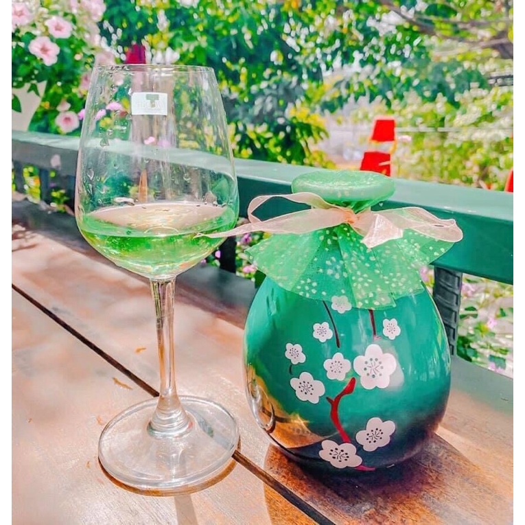 Nước hoa quả len men bình tròn 6 vị