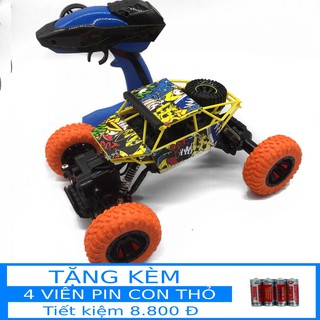 [FREESHIP] Siêu Xe Địa Hình Điều Khiển Từ Xa 4 Chiều Tỷ Lệ 1:18 - Xe Đua Giảm Sóc 2 Cầu, Tặng Kèm Pin (XDK8904)