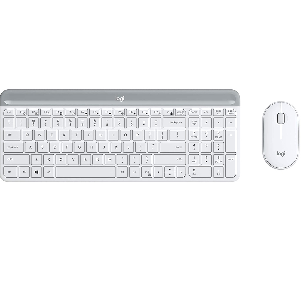 Bộ phím chuột không dây logitech MK470 Slim - Hàng Chính Hãng