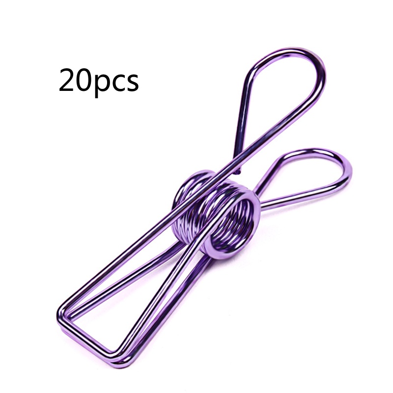 Bộ 20 Kẹp Quần Áo Chống Gió