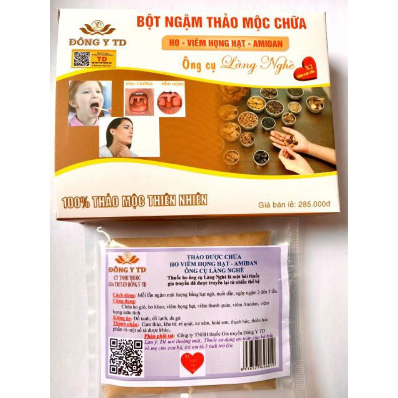 Ho,amidan,viêm họng hạt ông cụ làng nghè | WebRaoVat - webraovat.net.vn