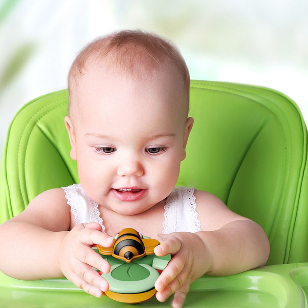 Con quay spinner hình côn trùng dễ thương, đồ chơi con quay vui nhộn cho bé (không hộp)