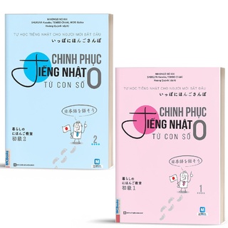 Sách - combo chinh phục tiếng nhật từ con số 0