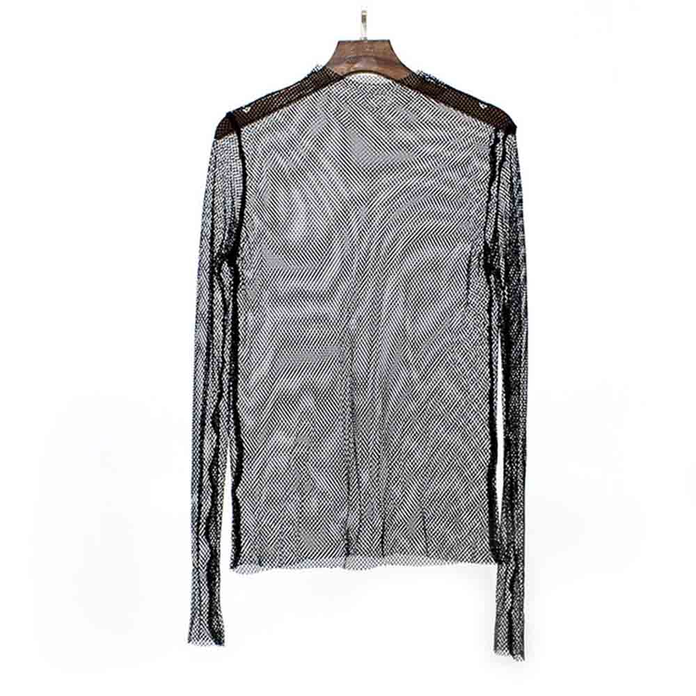 Áo Lưới Dài Tay Phong Cách Gothic Cá Tính Cho Nữ