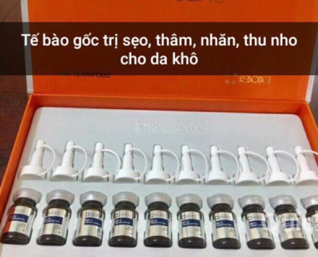 Tế bào gốc Reboncel Hàn Quốc chính hãng nguyên hộp các loại
