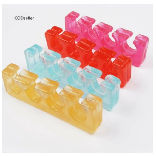 Kẹp tách ngón tay chân Silicon 10 ngón