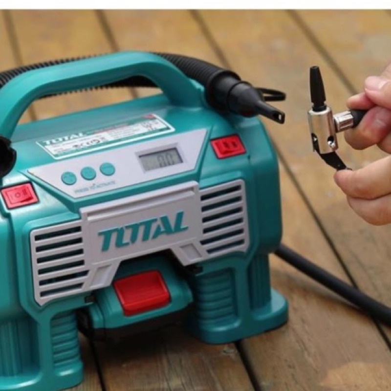 TOTAL Máy nén khí tự động dùng pin Lithium 20V TACLI2002