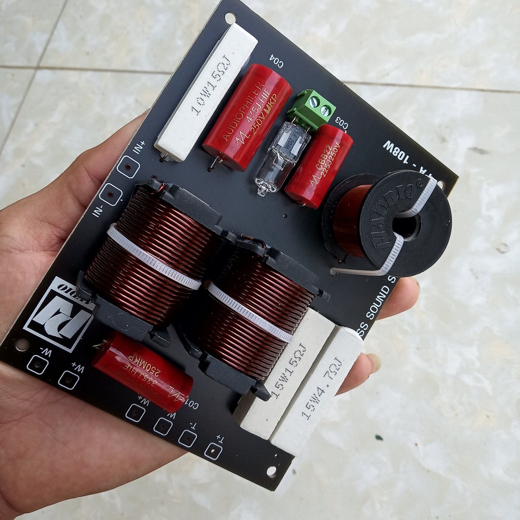 Phân tần 2 bass 1 trép - 2 chiếc