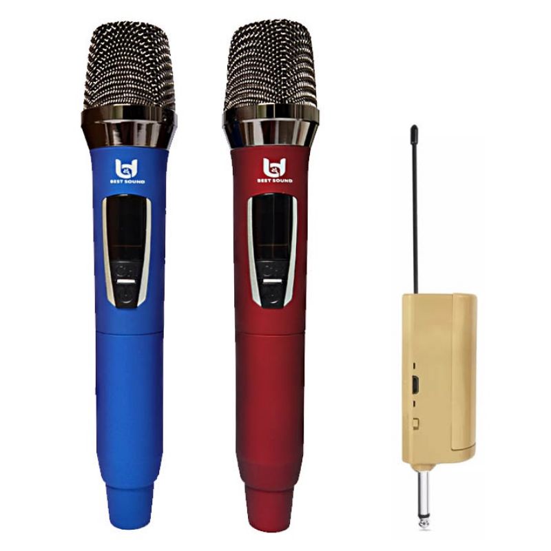 Micro karaoke không dây Best Sound 2 Micro W003 , W301  và W108
