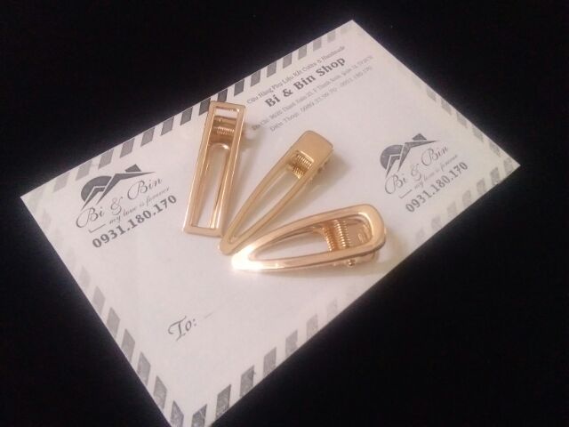 Set 3 Kẹp Tóc Đơn Giản  - Set 301