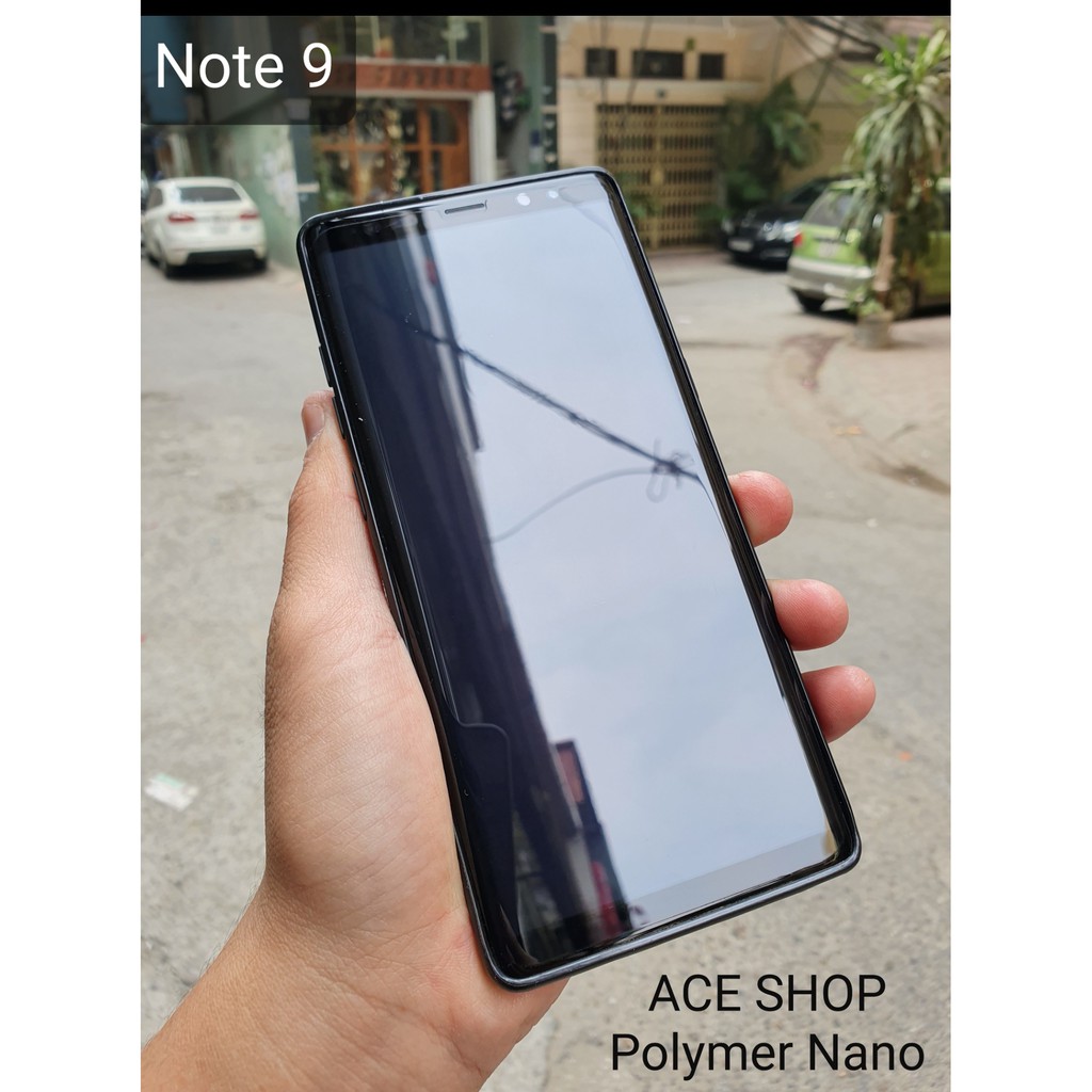 Dán Note 9 dạng cường lực dẻo Polymer Nano