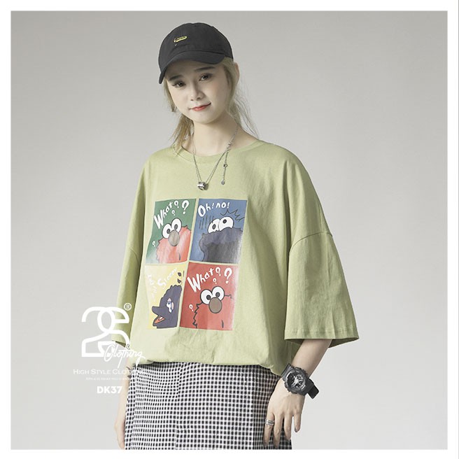 Áo Thun Unisex 2S Clothing - DK37 Form Rộng Tay Lỡ, Áo Phông Nam Nữ Freesize | BigBuy360 - bigbuy360.vn