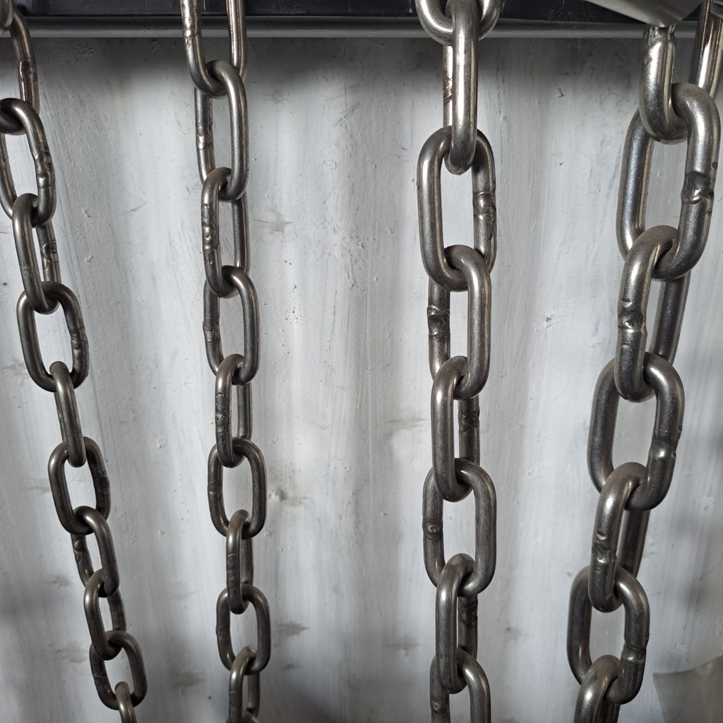 Dây xích inox 304 phi 8 (8mm) dùng khoá xe, khoá đồ, trang trí...