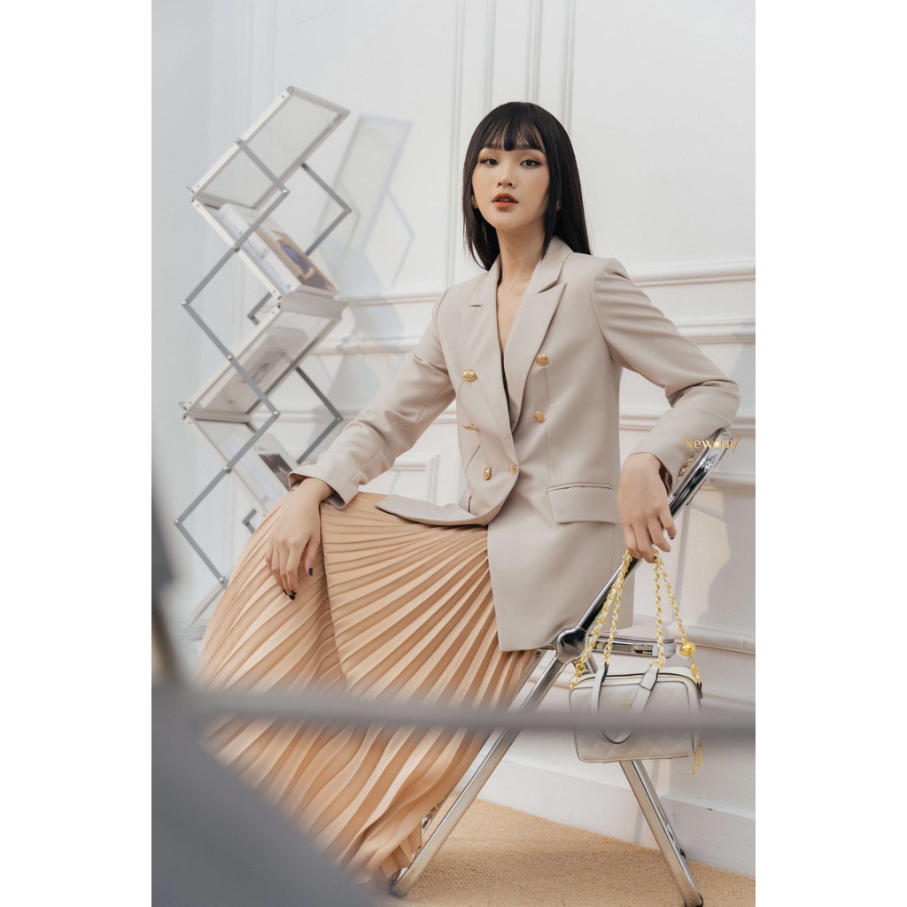 NEW DAY_ÁO VEST VẠT CHÉO LAUREL | BigBuy360 - bigbuy360.vn