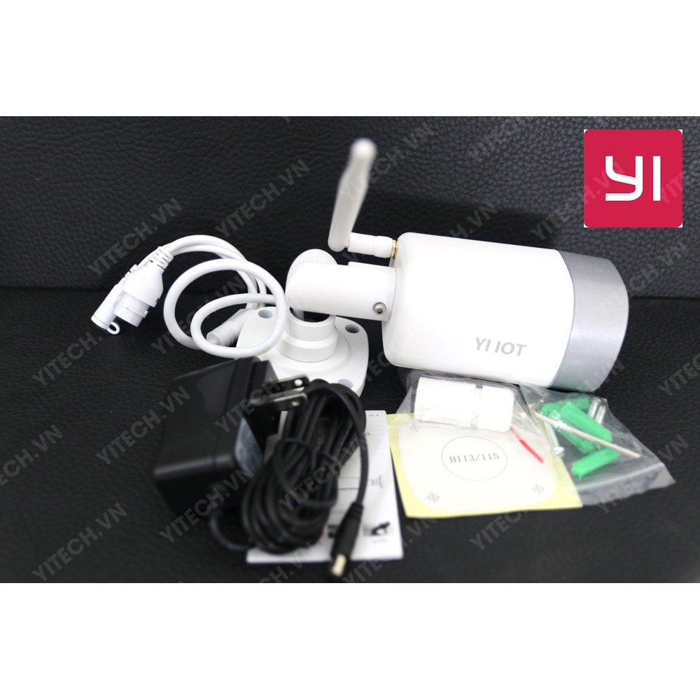Camera Wifi YI CB301 ngoài trời chính hãng, độ phân giải 3.0Mpx SUPERHD 1536P, kèm thẻ nhớ 128GB | BigBuy360 - bigbuy360.vn