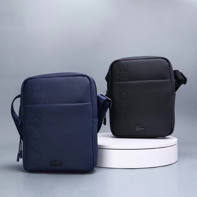 Túi đeo chéo lacoste vải canvas cao cấp