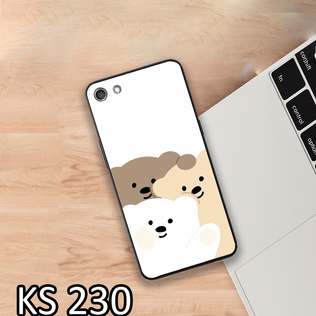 [FreeShip ExTra] Ốp lưng Oppo A31/Oppo A33/Oppo A35/Oppo A37 in hình gấu dễ thương, giá cực tốt