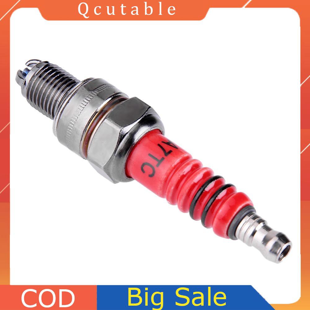 Bugi A7Tc Cho Xe Máy 50cc-150cc Atv Red 3-elec
