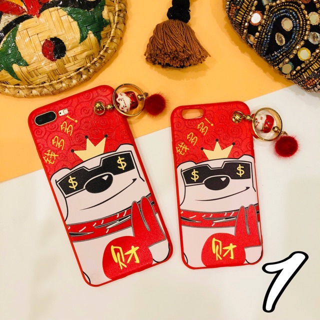 Ốp lưng mèo thần tài - mèo may mắn Ip 6 6plus 7 7plus X