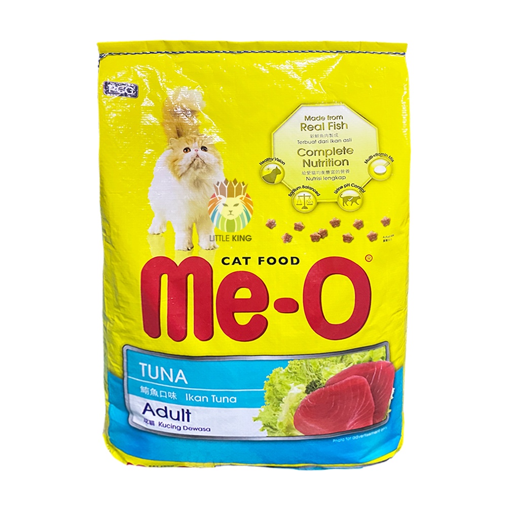 Thức ăn cho mèo lớn Me-o Adult bao 7kg (bao không chia túi nhỏ), thức ăn hạt mèo giá rẻ Little King pet shop